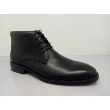 Bottines en dentelle noires pour hommes (NX 537)